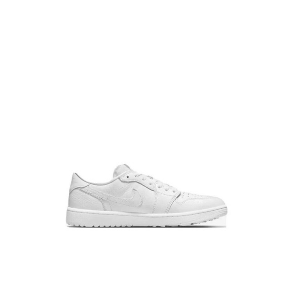 Nike Air Jordan 1 Retro Low Golf Triple White AJ1 Men’s Size 10.5 DD9315-101 New - Picture 4 of 11